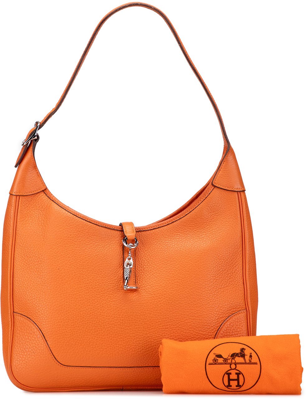Hermès Clemence Trim II 31 Oranje