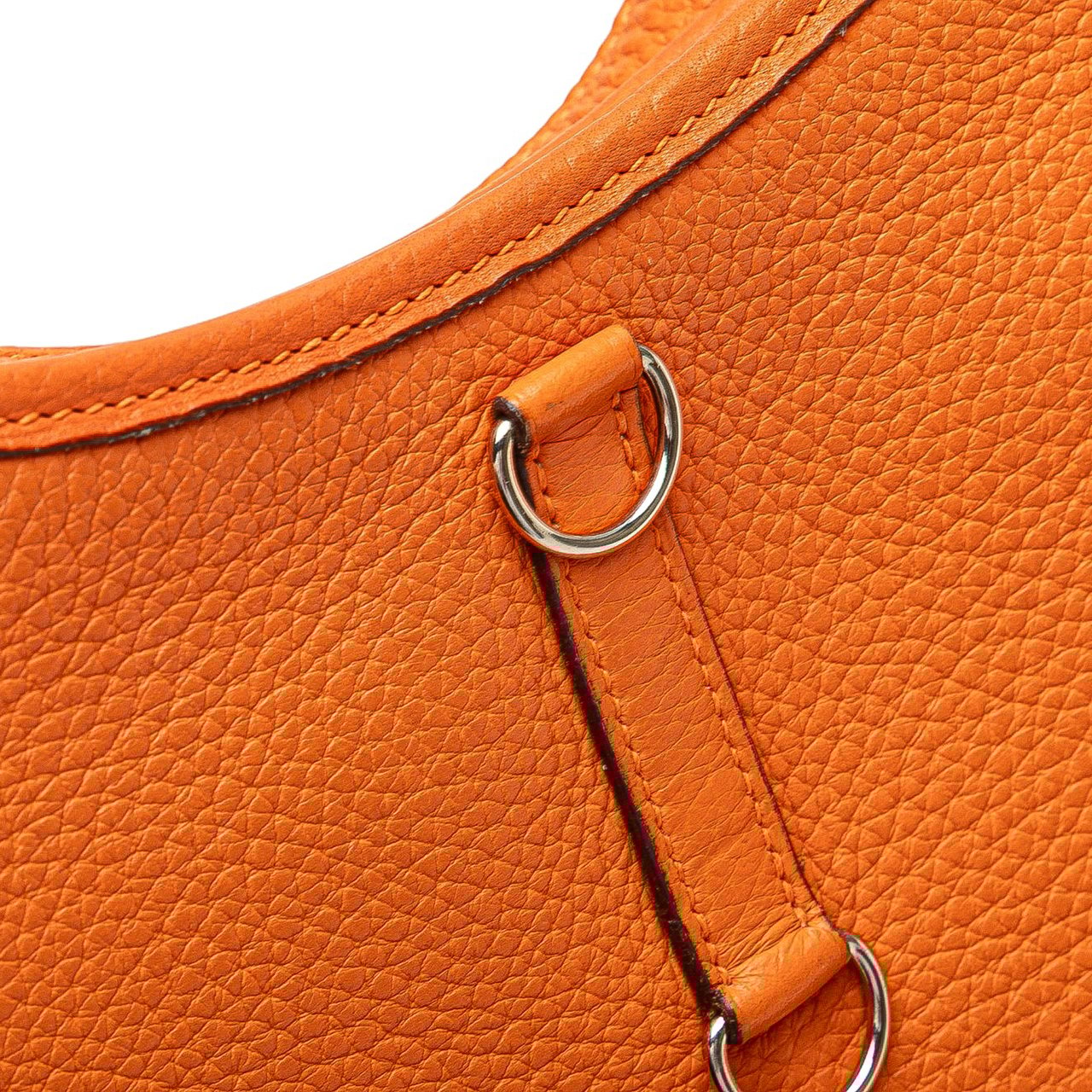 Hermès Clemence Trim II 31 Oranje