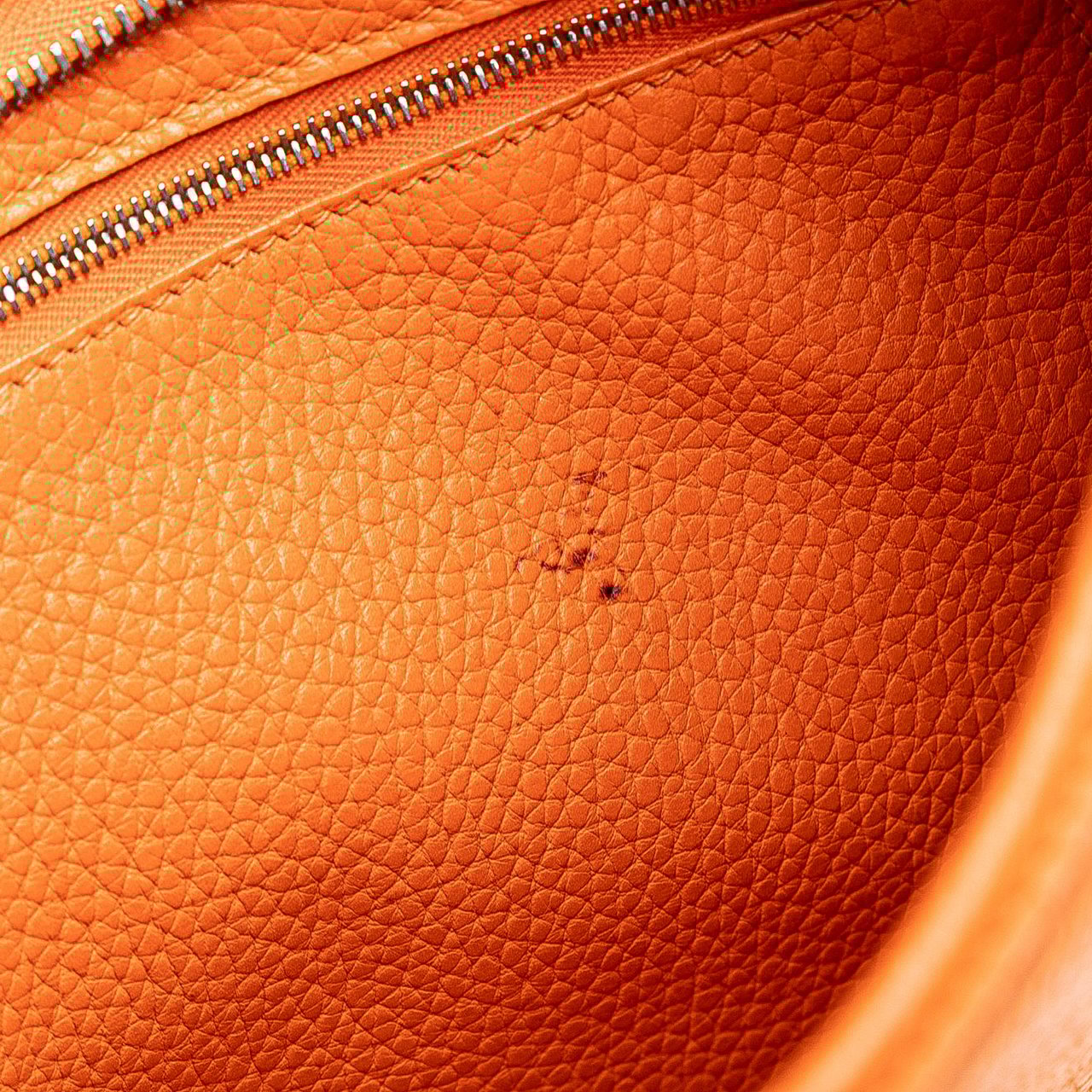 Hermès Clemence Trim II 31 Oranje