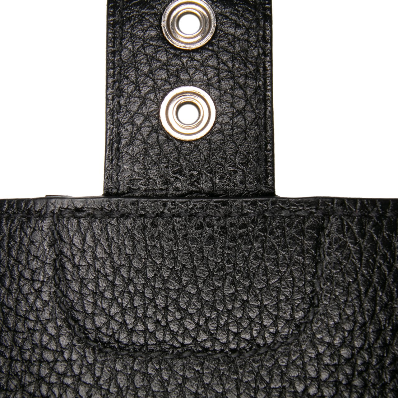 Hermès Togo Jet Pochette Clutch Zwart