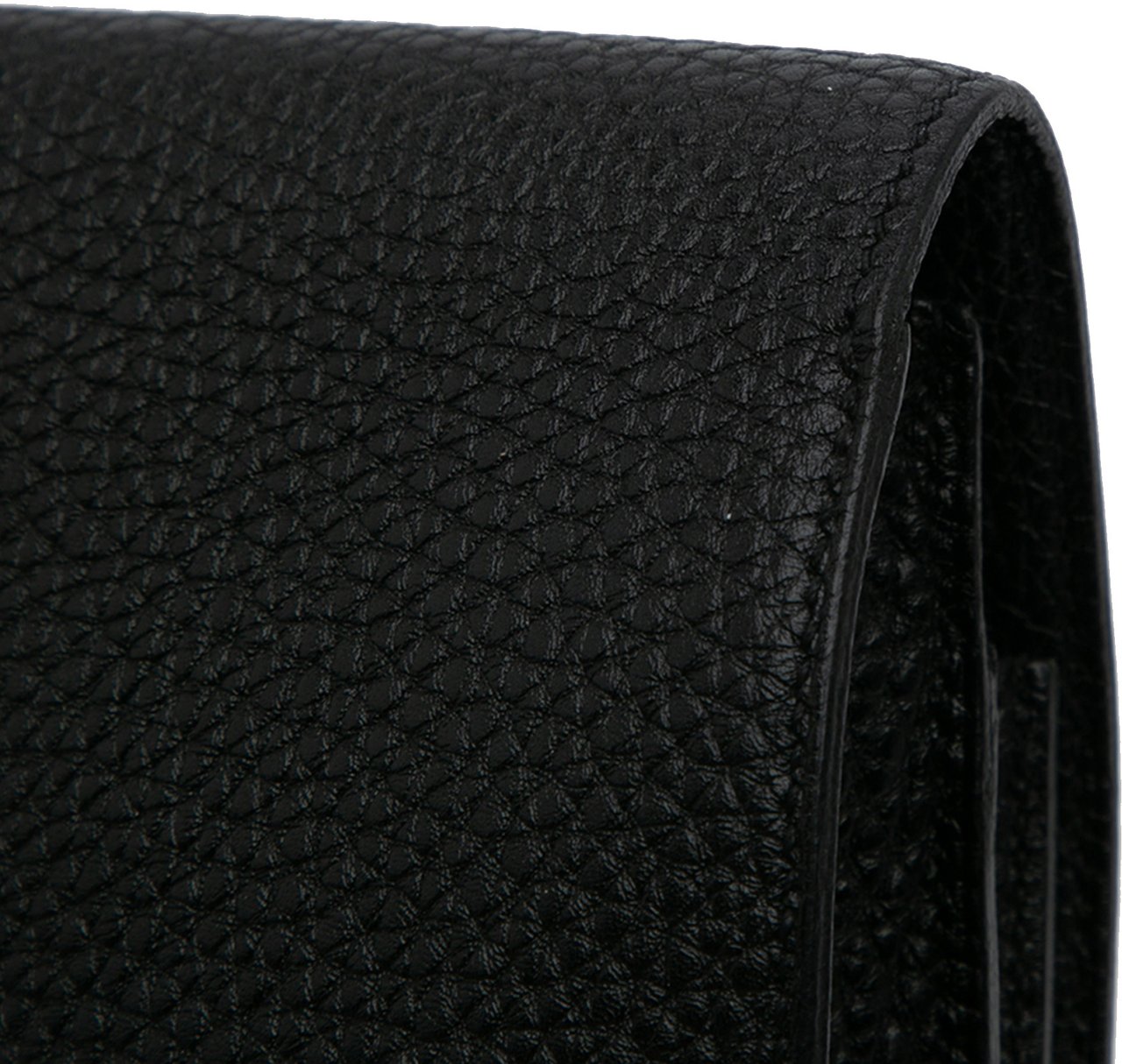 Hermès Togo Jet Pochette Clutch Zwart