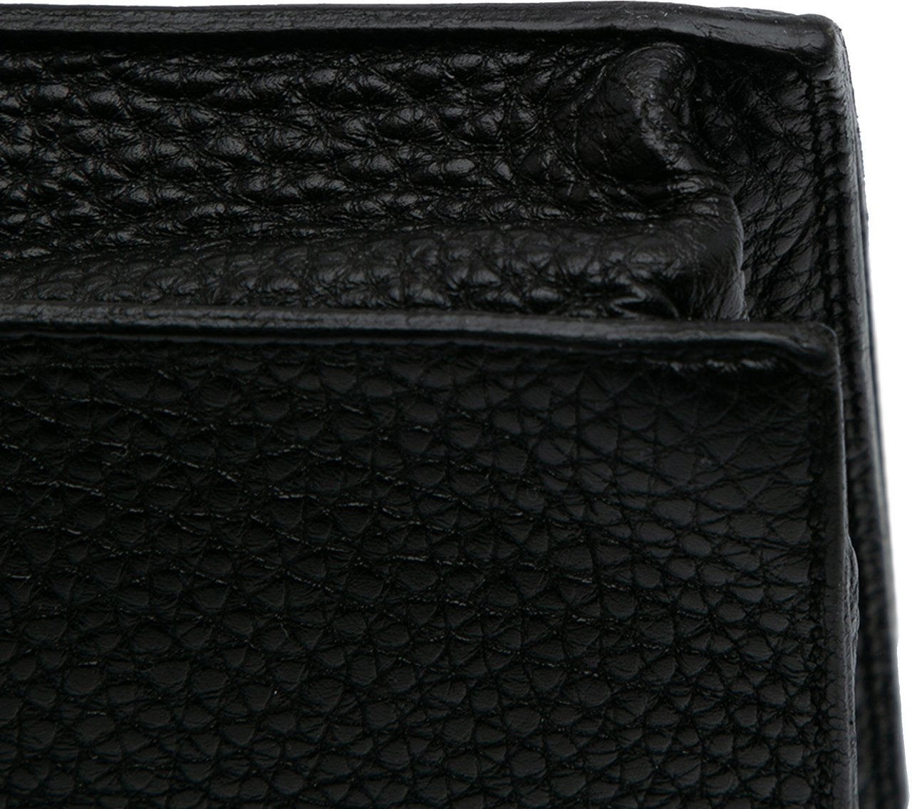 Hermès Togo Jet Pochette Clutch Zwart