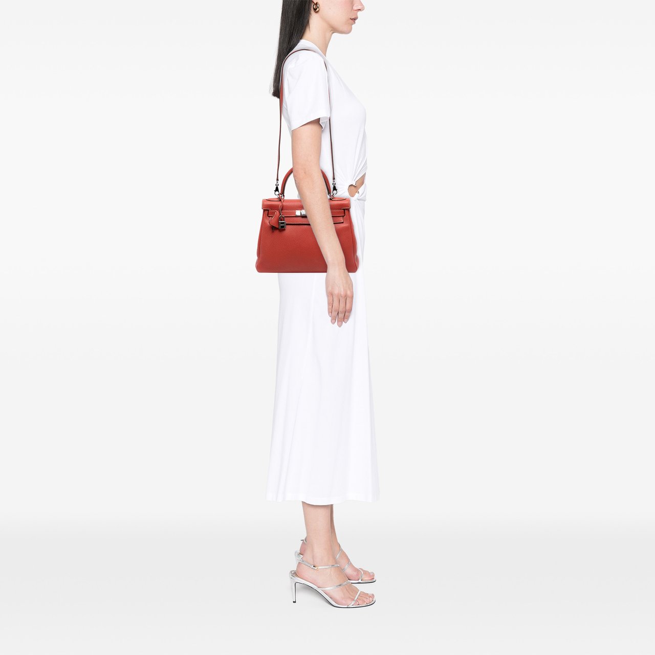 Hermès Togo Kelly II Retourne 28 Oranje