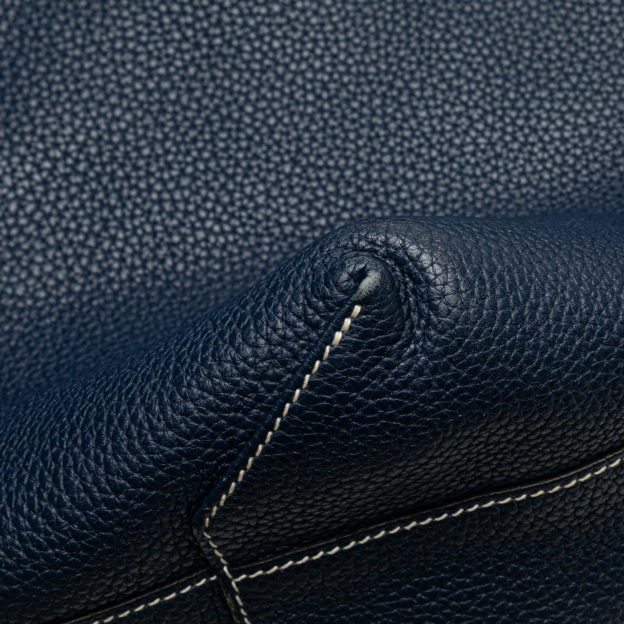 Hermès Clemence Double Sens 36 Blauw