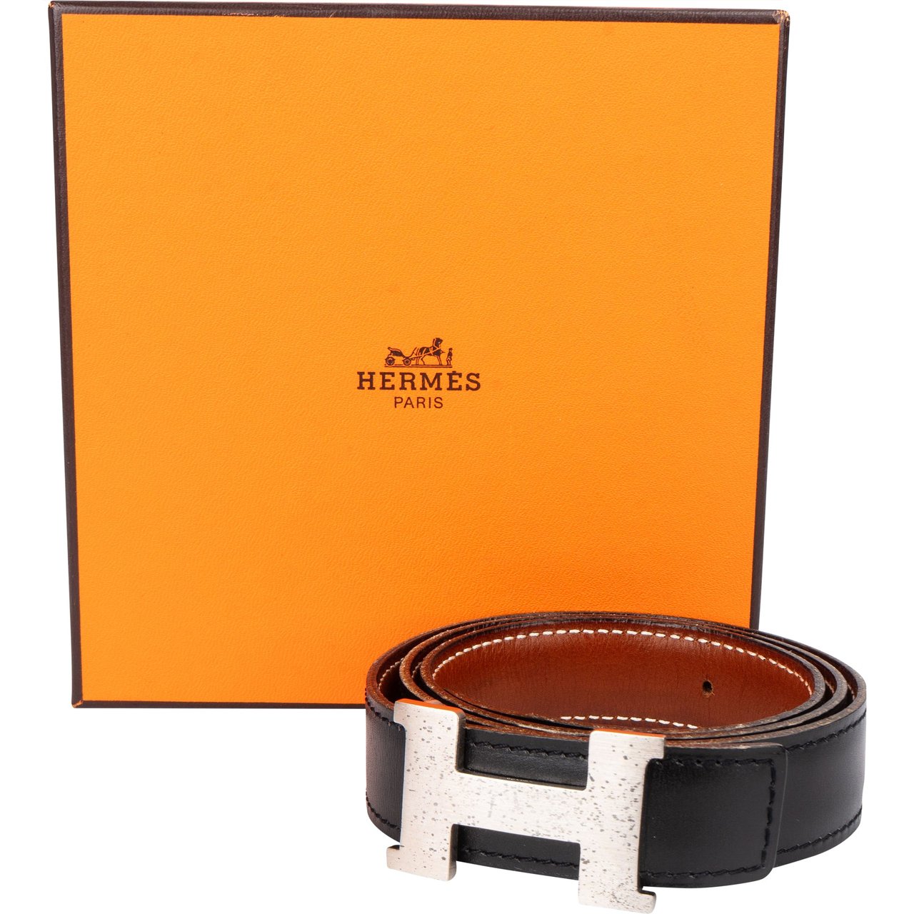 Hermès Hermès Reversible Leather Women Belt (70) Divers