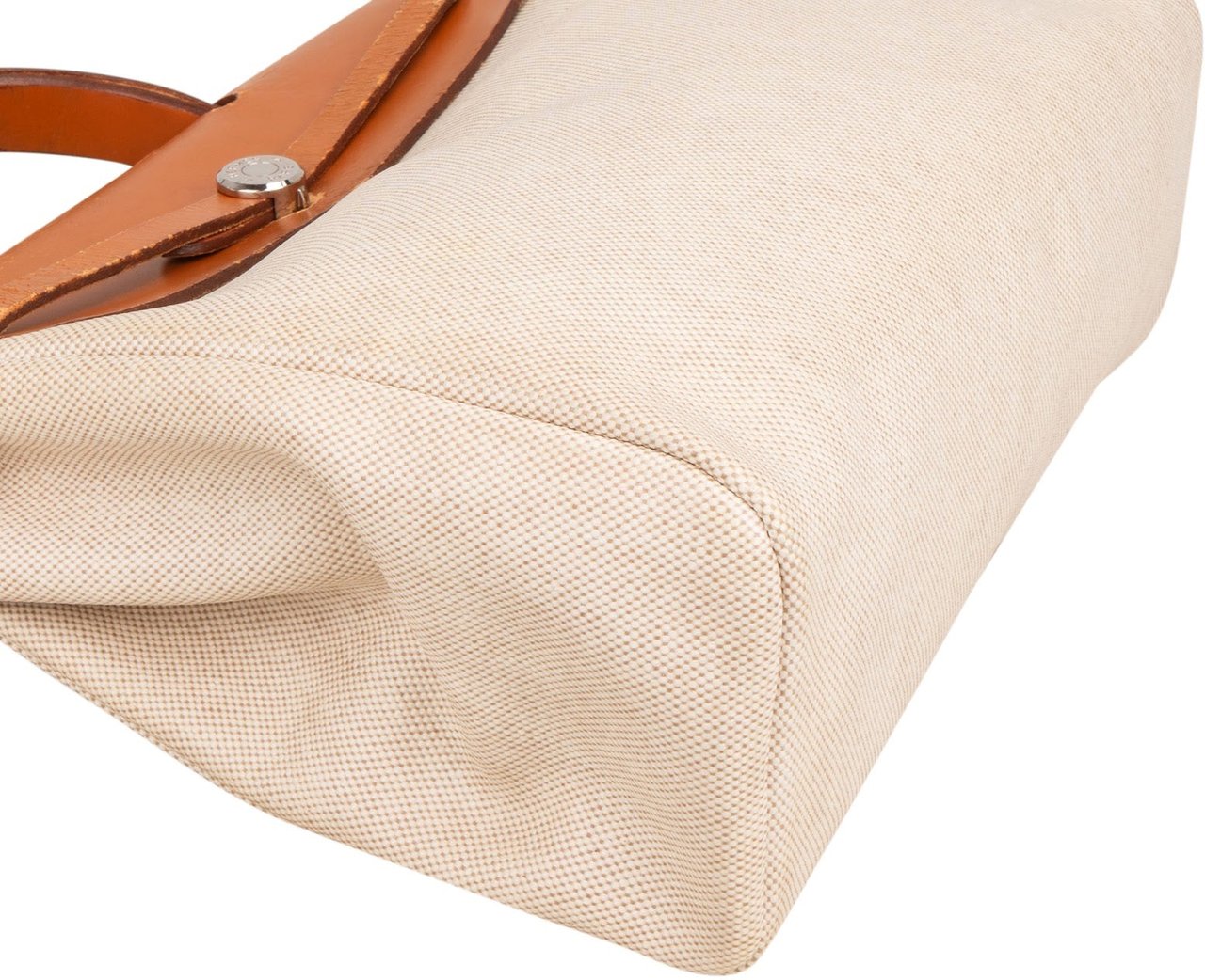 Hermès Classic Cotton Herbag 31 Shoulder Handbag Backpack Beige