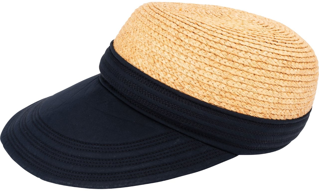 Hermès Multicolor Raffia Hat Beige