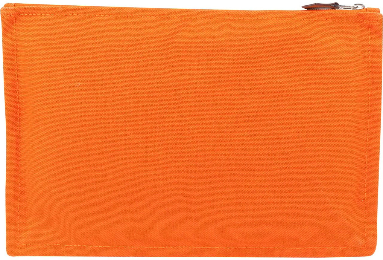 Hermès Classic Canvas Bain Flat Pouch Divers