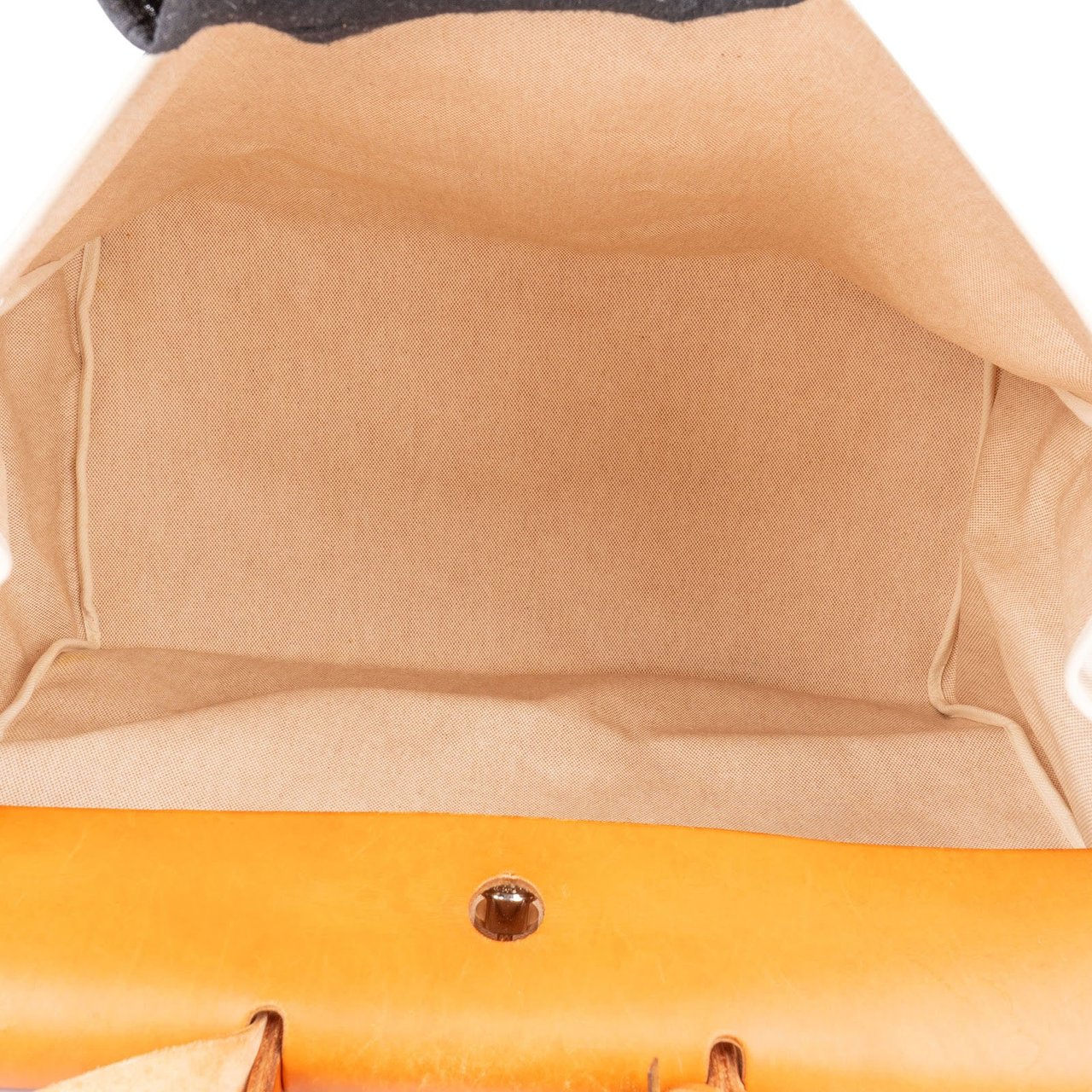 Hermès Classic Cotton Herbag 50 Shoulder Travel Bag Beige