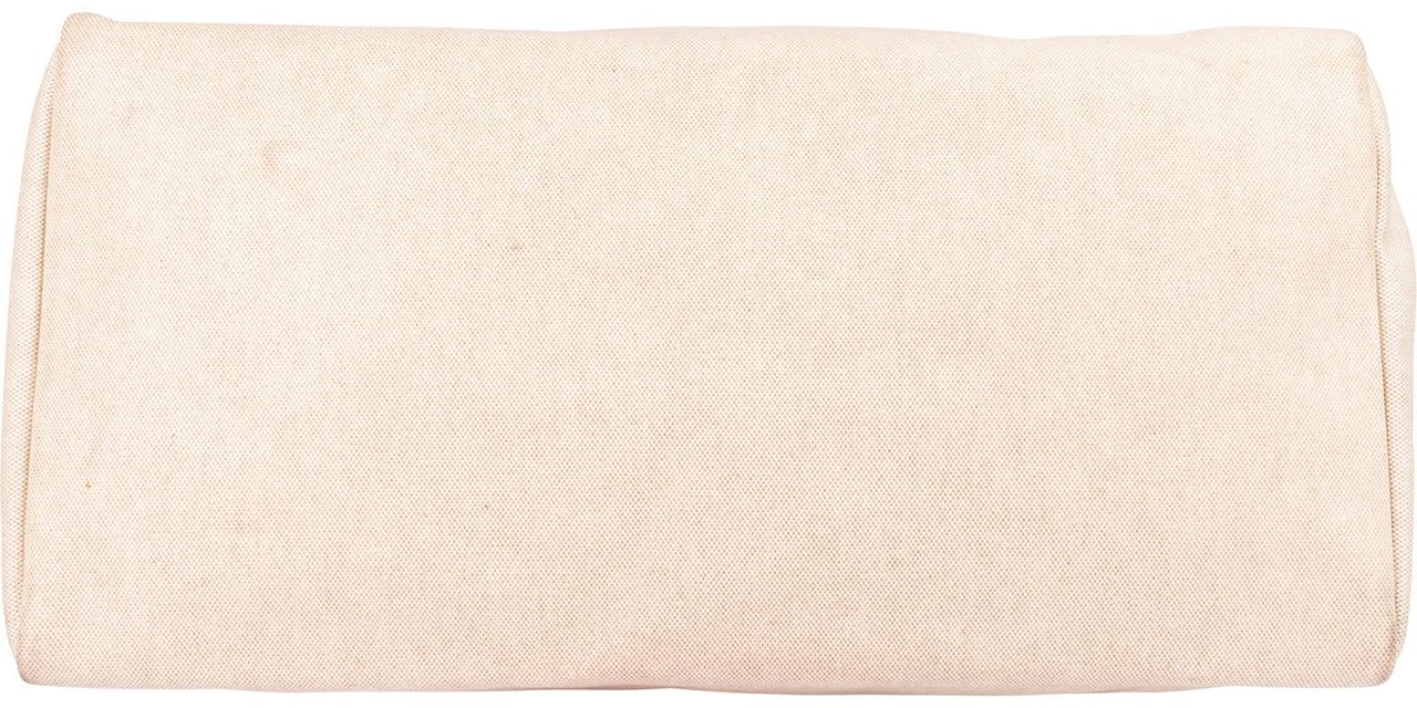 Hermès Classic Cotton Herbag 50 Shoulder Travel Bag Beige