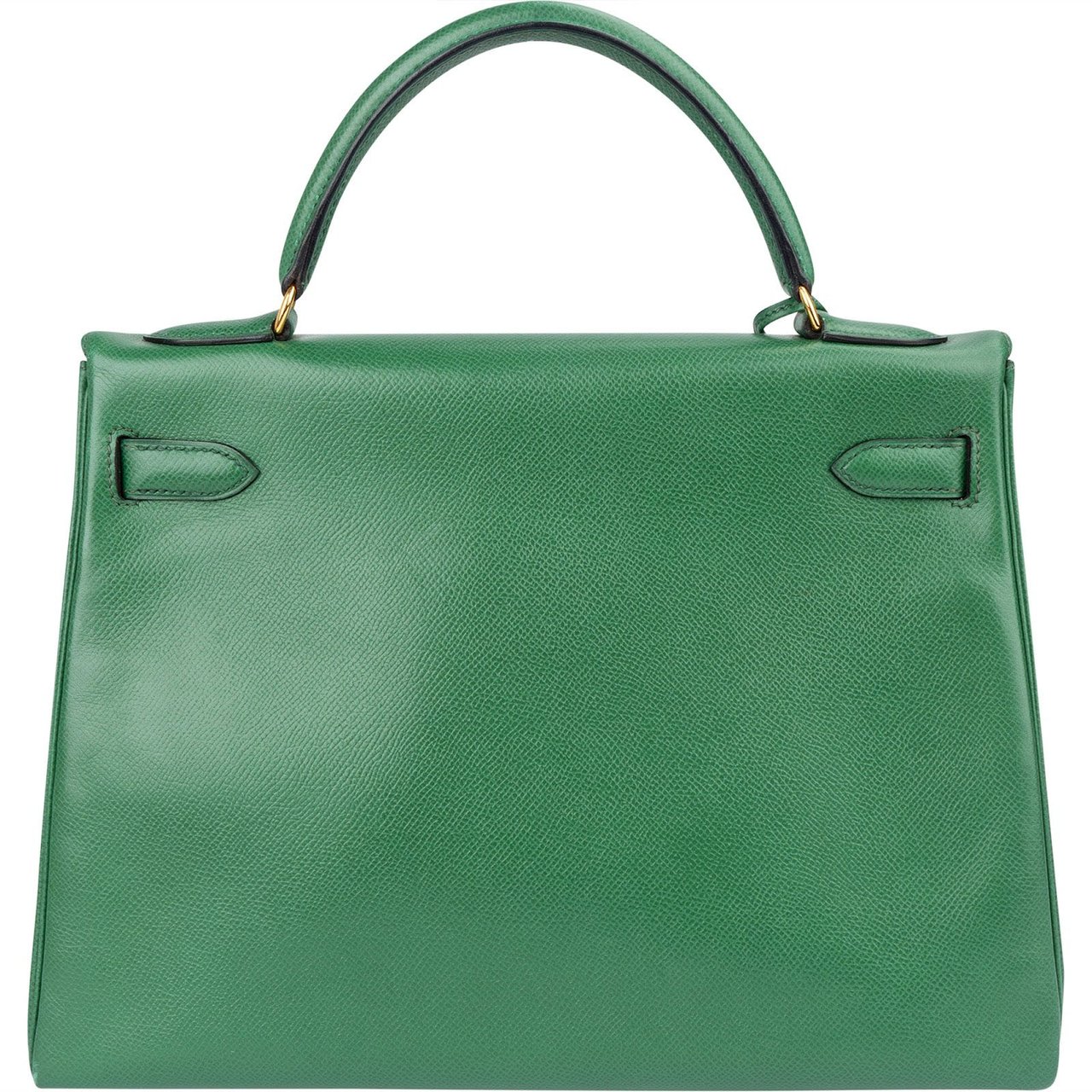 Hermès veau Courchevel Leather Kelly Sellier 32 Handbag Groen