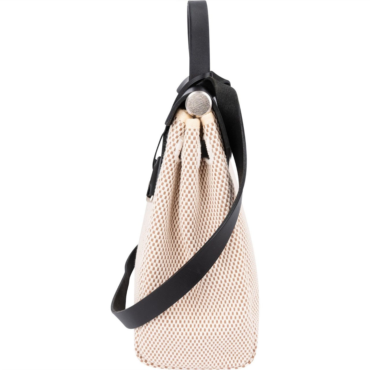 Hermès Classic Cotton Herbag 31 Shoulder Handbag Zwart
