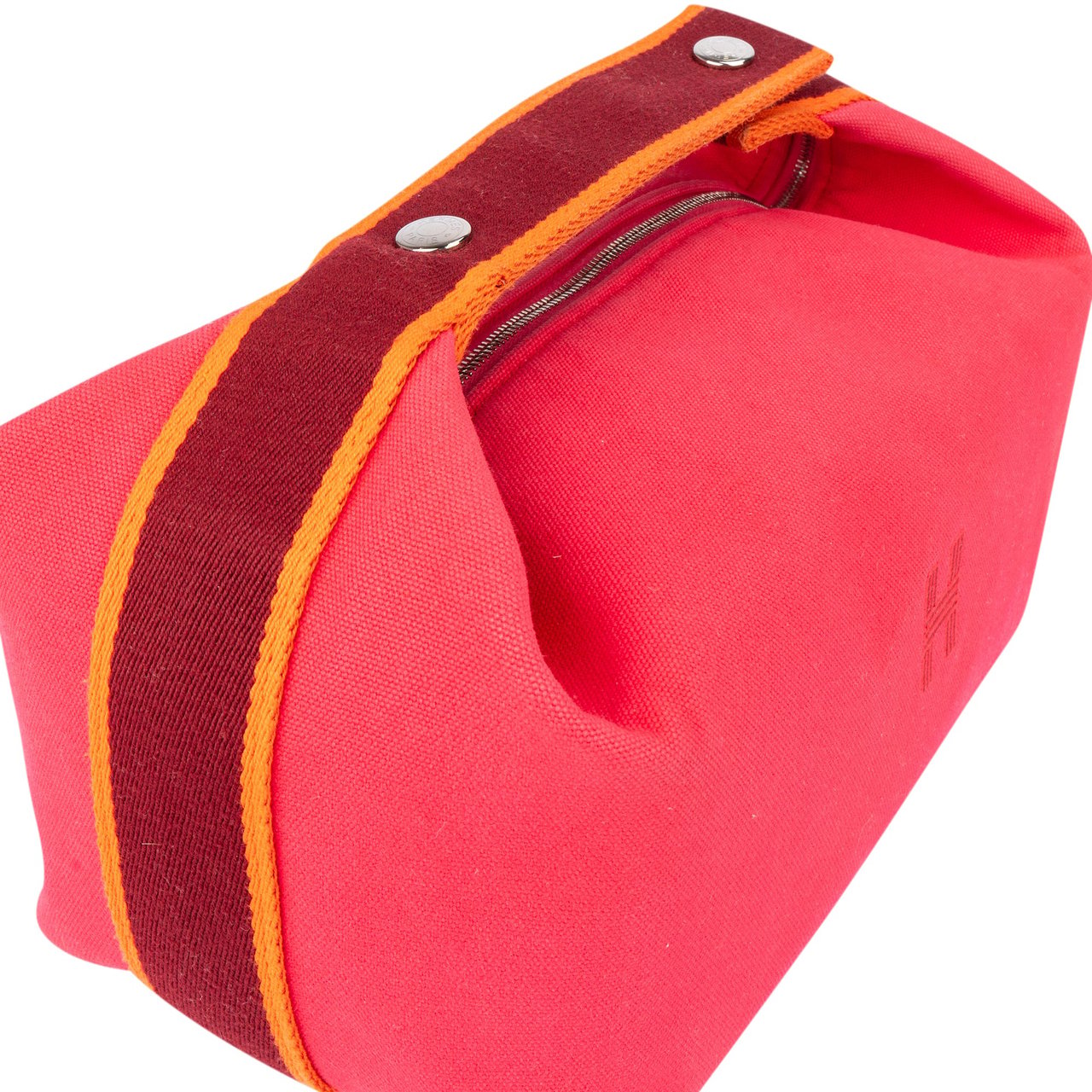 Hermès Pink Cotton Bride A Brac Bag Rood