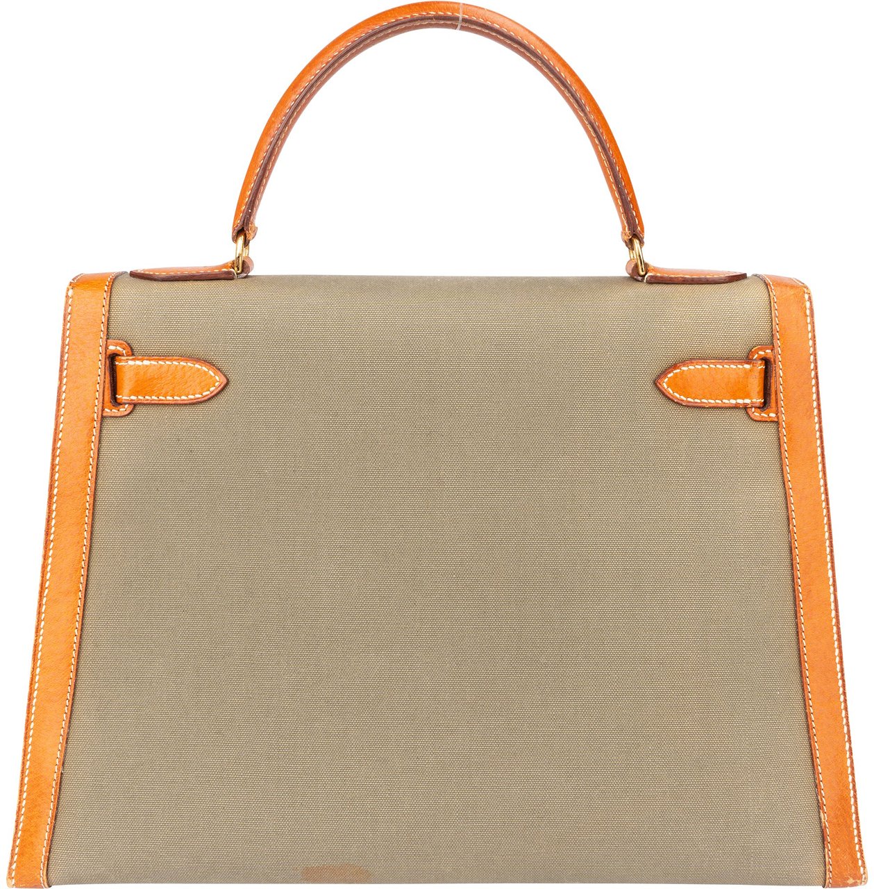 Hermès Classic Bicolor Kelly 32 Handbag Groen