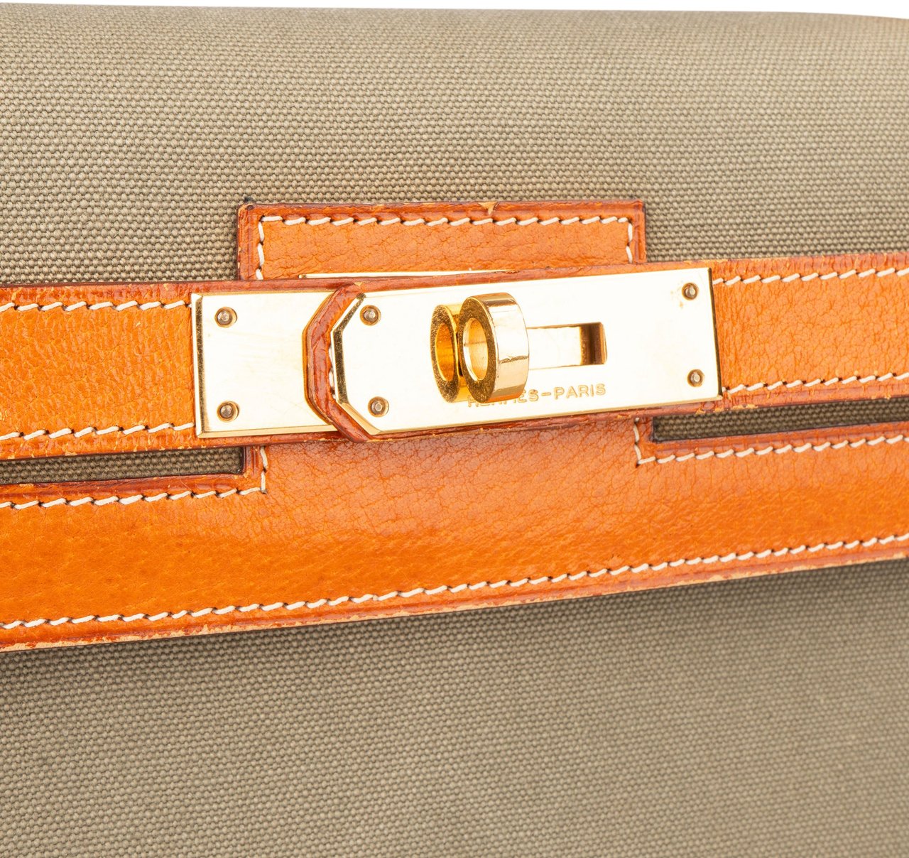 Hermès Classic Bicolor Kelly 32 Handbag Groen
