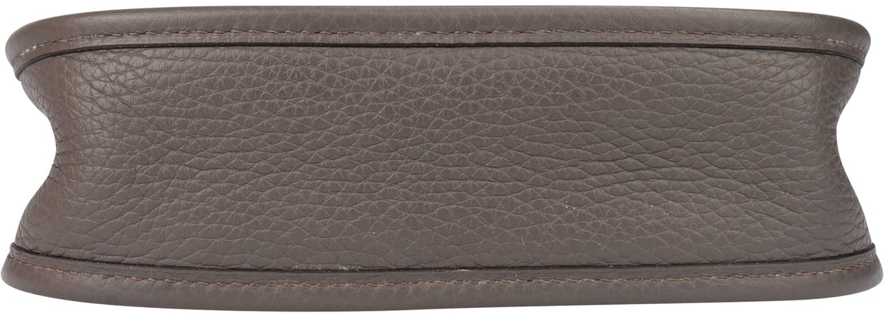 Hermès Hermès Etain Palladium Taurillon Clemence Evelyne 16 Crossbody Bag Divers