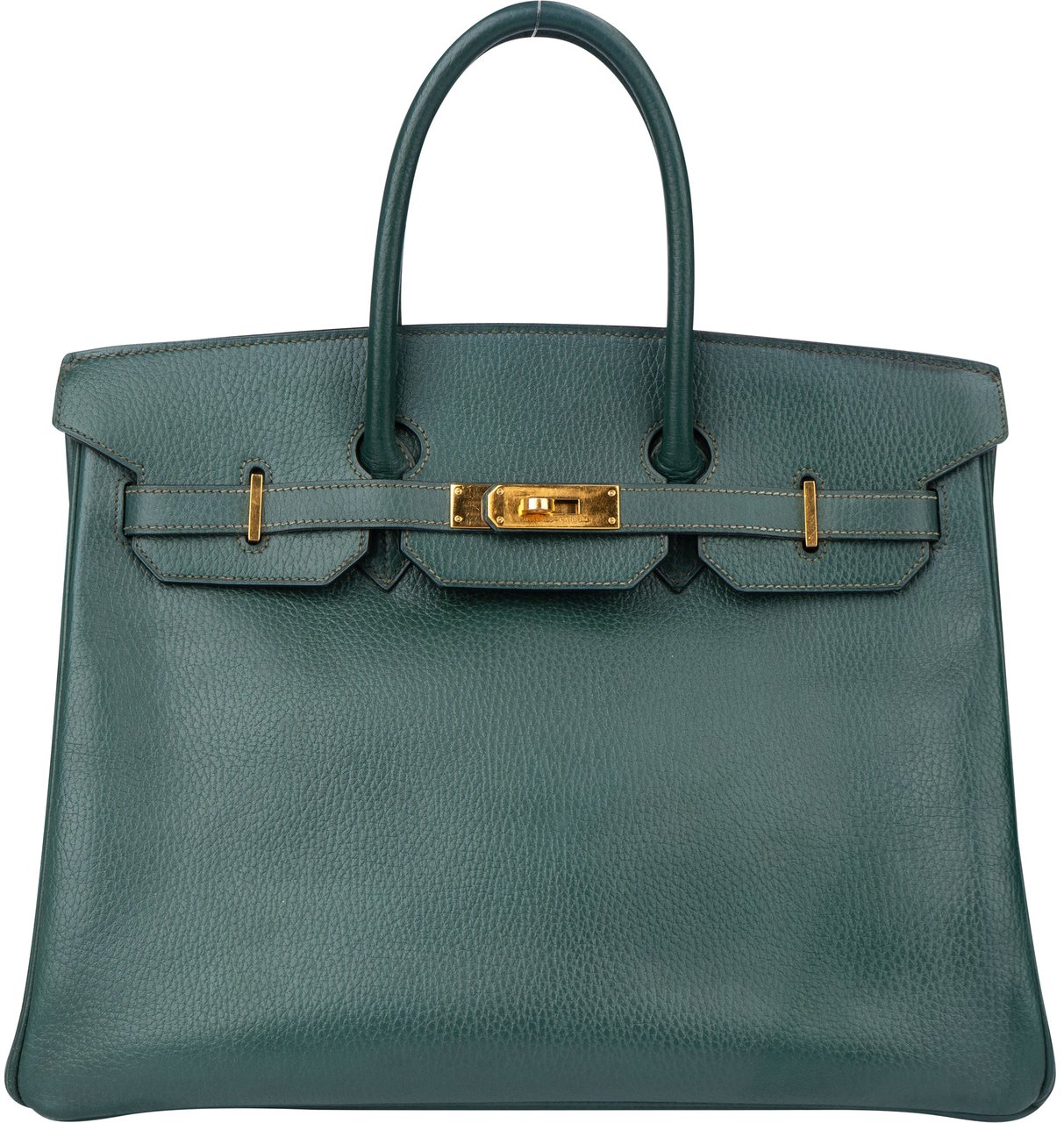 Hermès Hermès Vert Clair Ardennes Birkin 35 Handbag Groen
