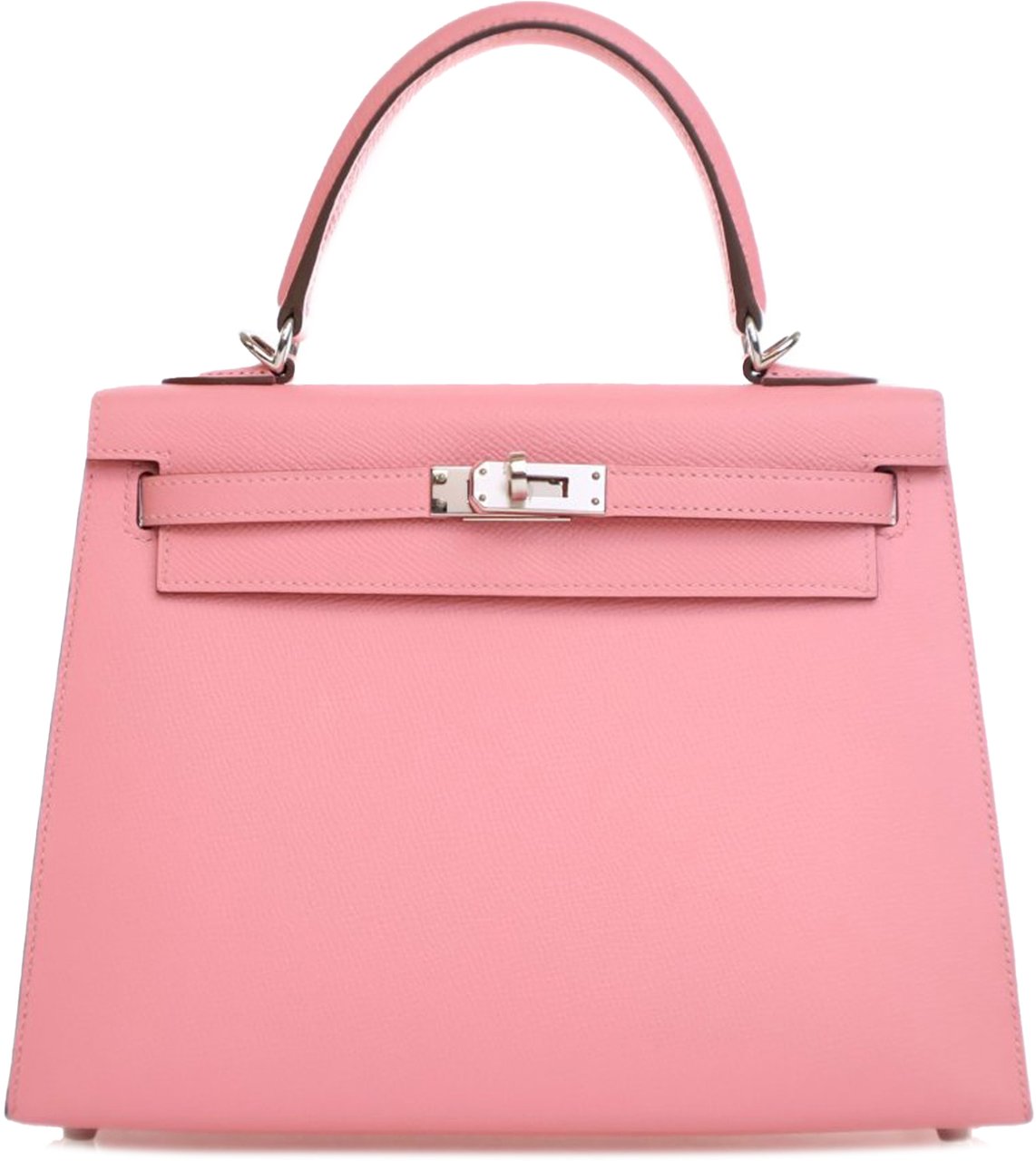 Hermès Epsom Kelly II Sellier 25 Roze