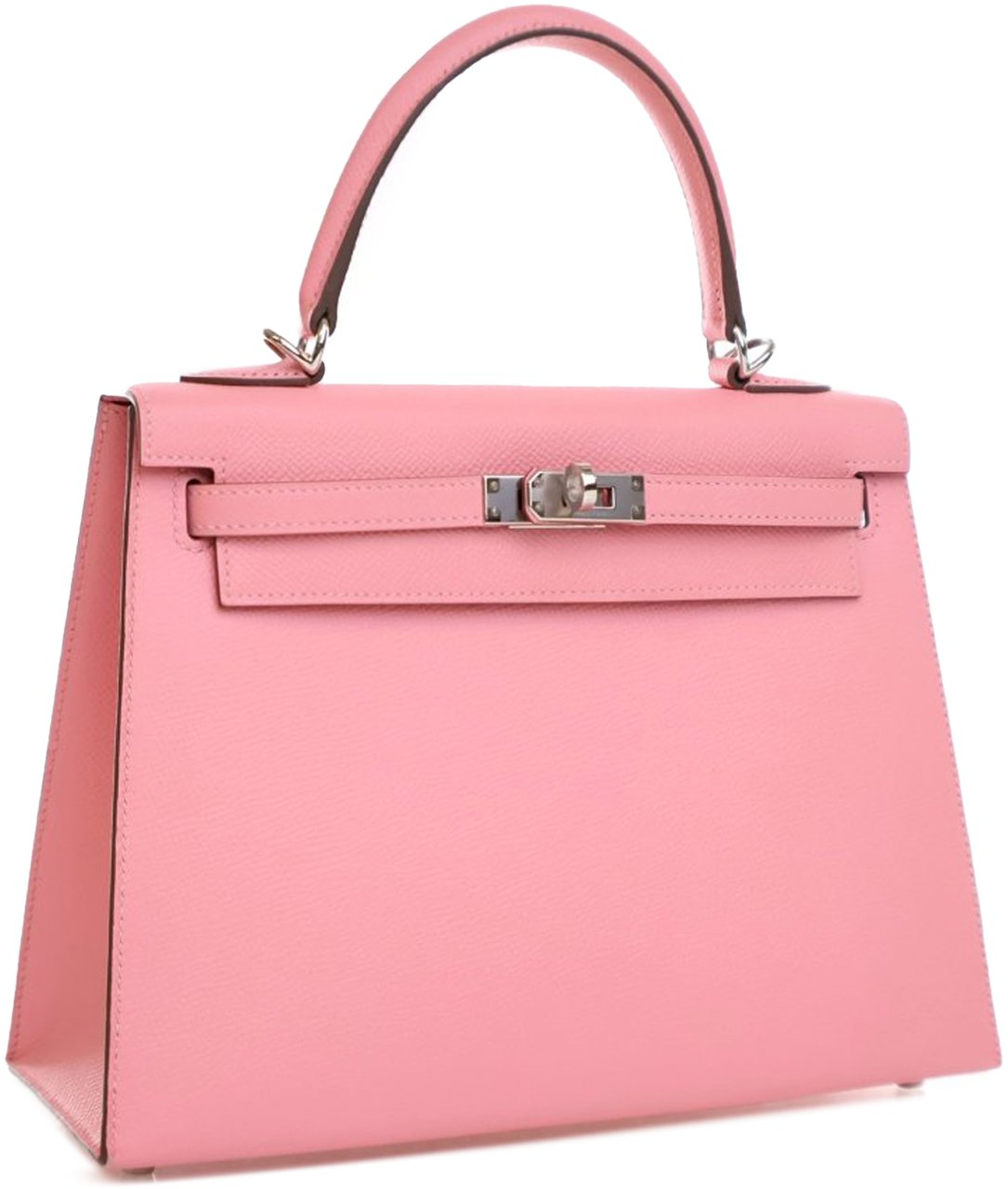 Hermès Epsom Kelly II Sellier 25 Roze