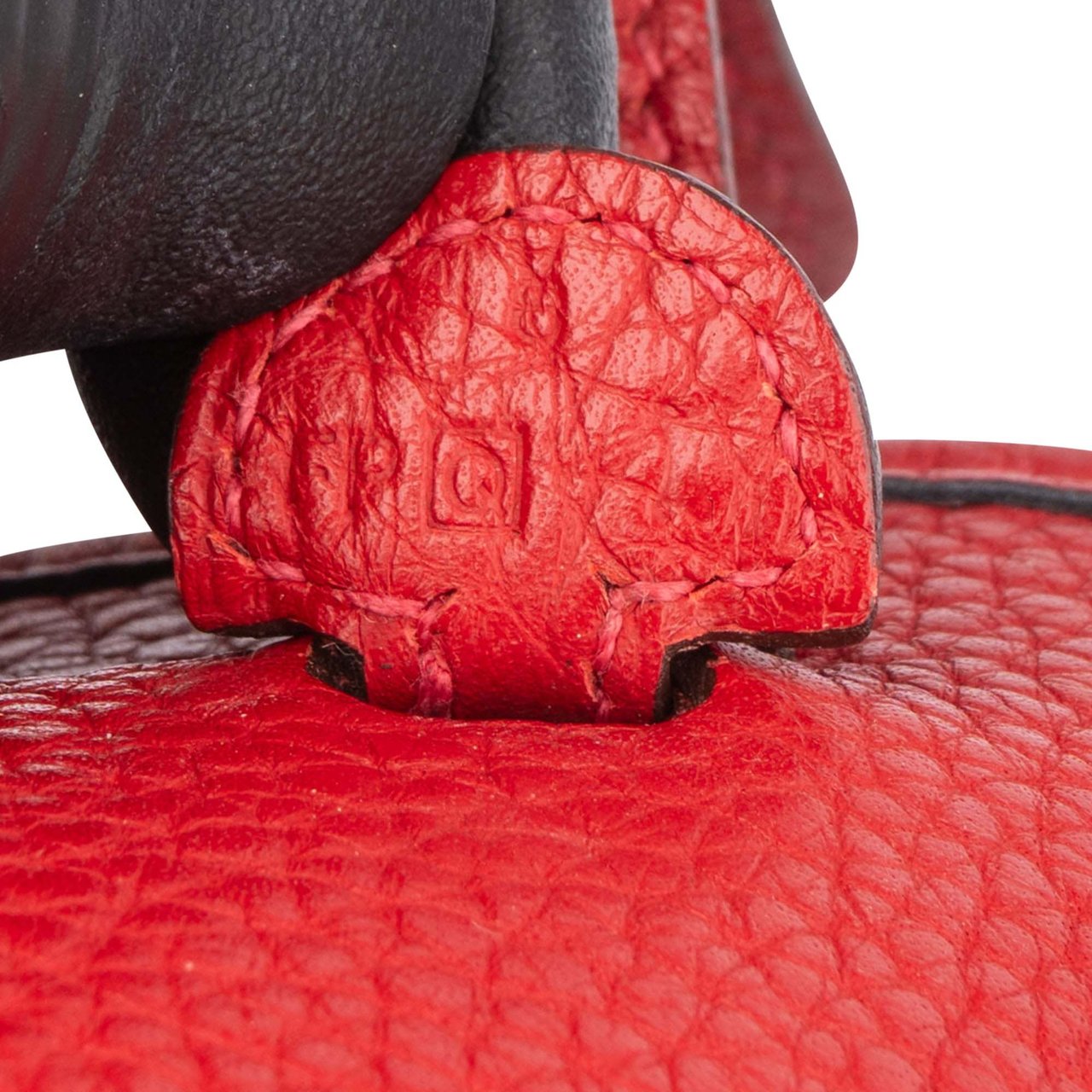 Hermès Hermès Rouge Taurillon Clemence Evelyne 16 Crossbody Bag Rood