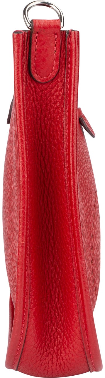 Hermès Hermès Rouge Taurillon Clemence Evelyne 16 Crossbody Bag Rood