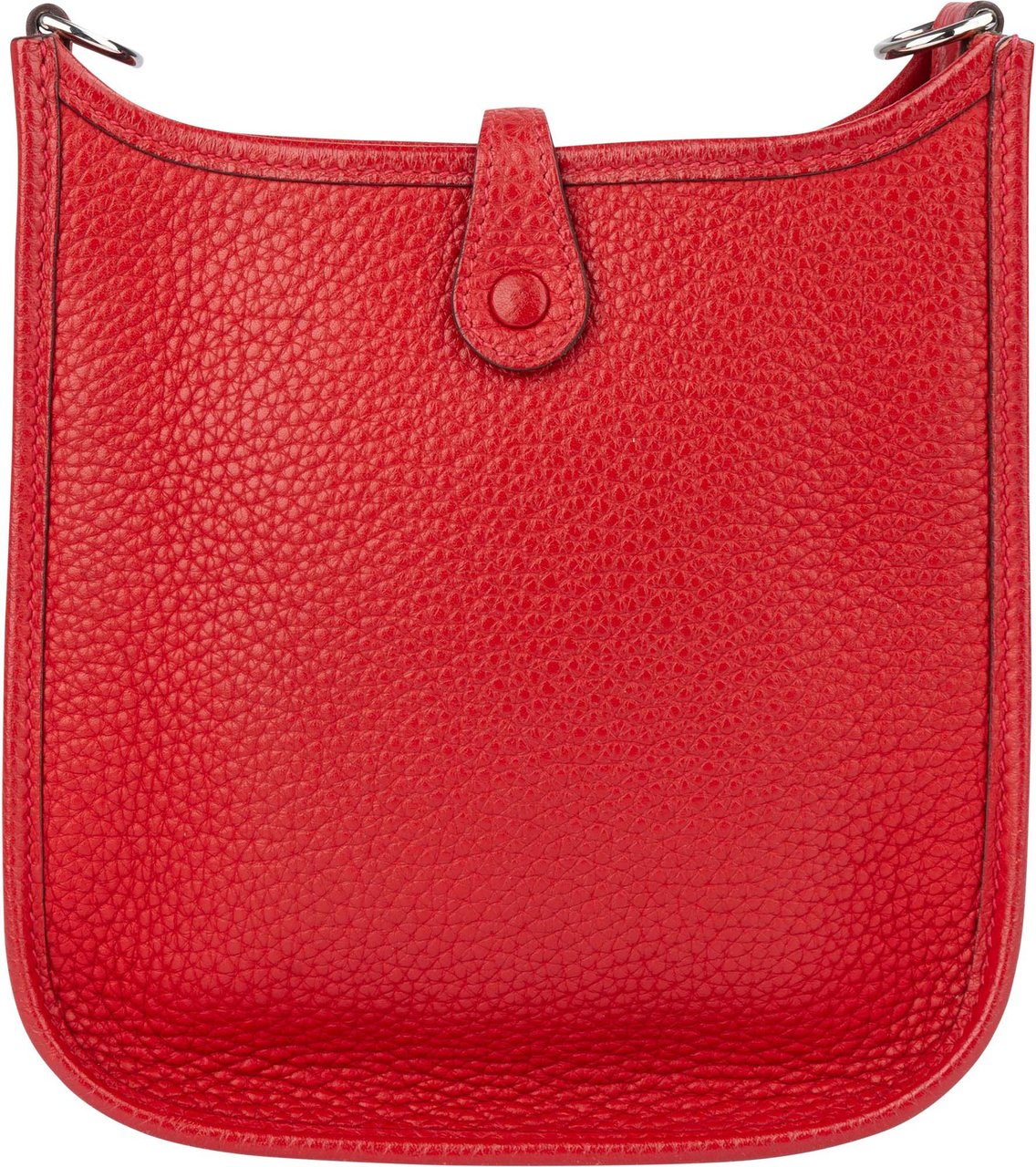 Hermès Hermès Rouge Taurillon Clemence Evelyne 16 Crossbody Bag Rood