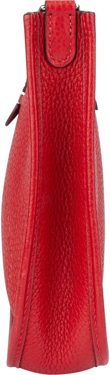 Hermès Hermès Rouge Taurillon Clemence Evelyne 16 Crossbody Bag Rood