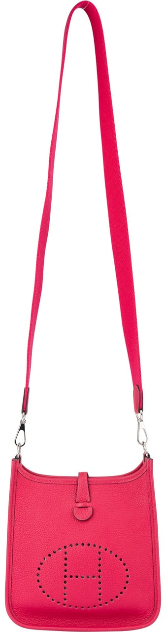Hermès Hermès Rose Shocking Maurice Evelyne 16 Crossbody Bag Roze