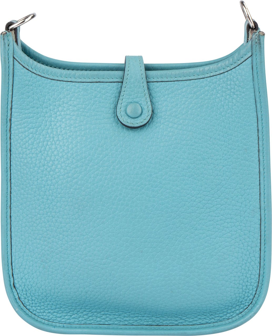 Hermès Hermès Blue Clemence Evelyne 16 Crossbody Bag Blauw