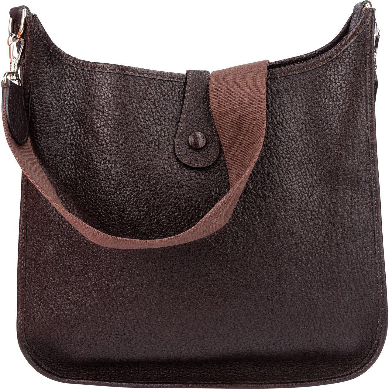 Hermès Hermès Evelyne GM Togo Leather Shoulder Bag Divers