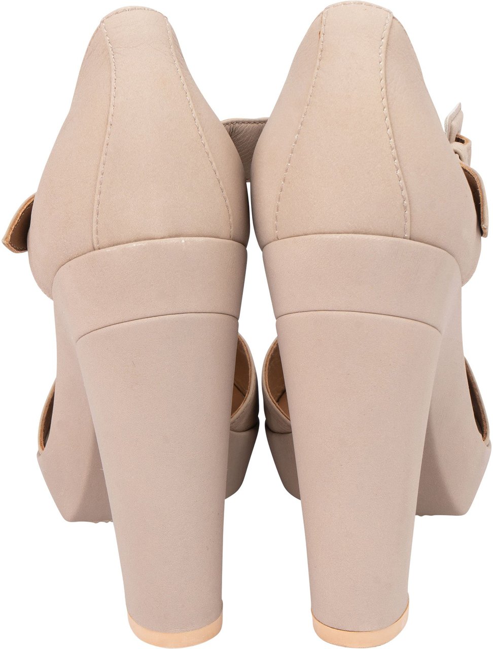 Hermès Hermès Gris Leather Heels (37) Divers
