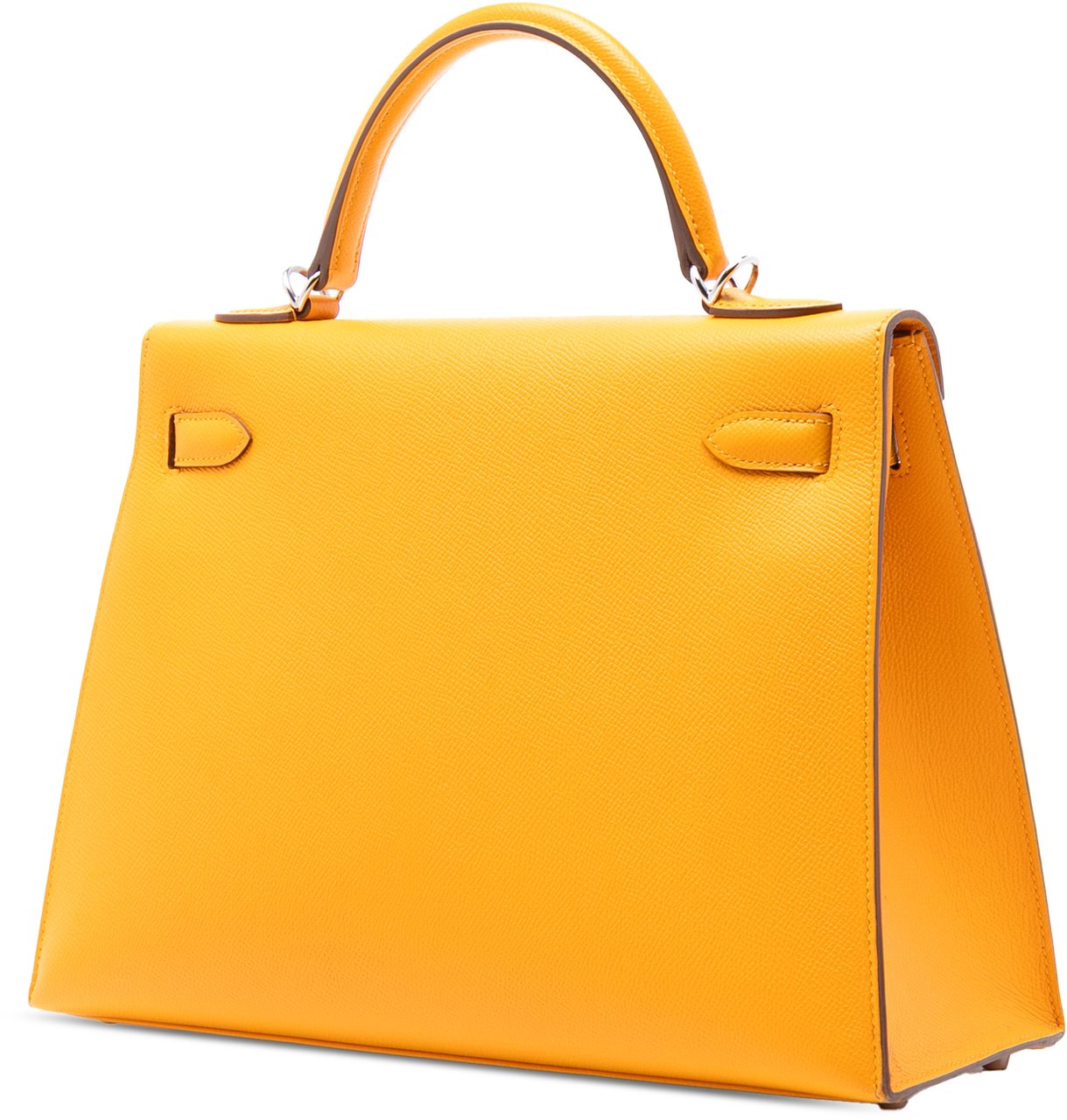 Hermès Epsom Kelly II Sellier 32 Geel