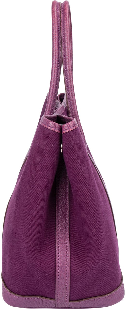 Hermès Hermès Classic Garden Party Handbag Paars