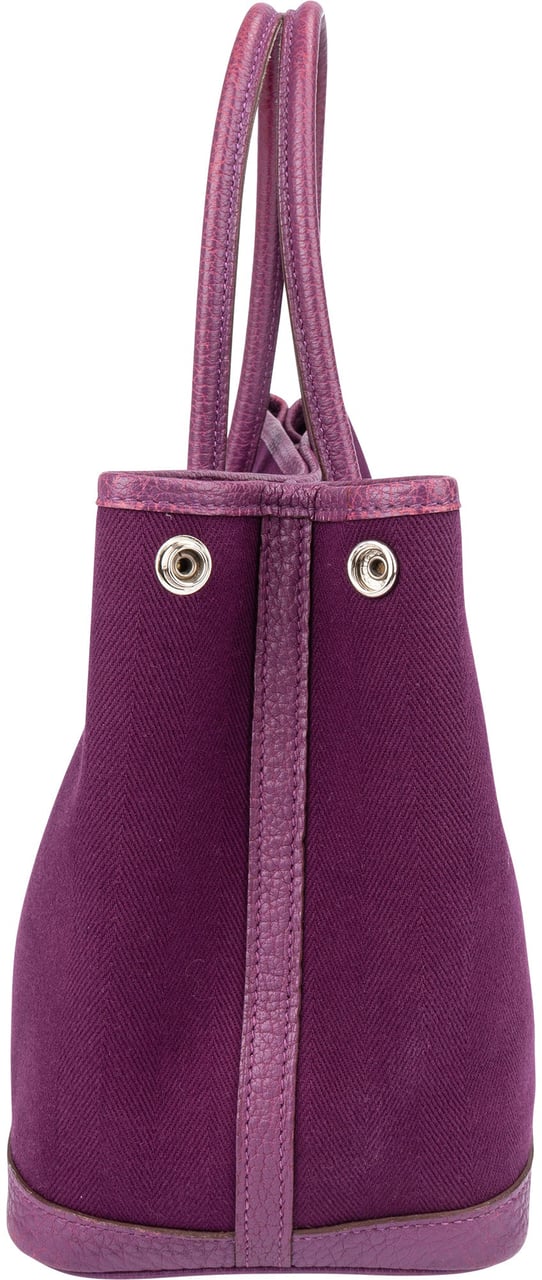 Hermès Hermès Classic Garden Party Handbag Paars