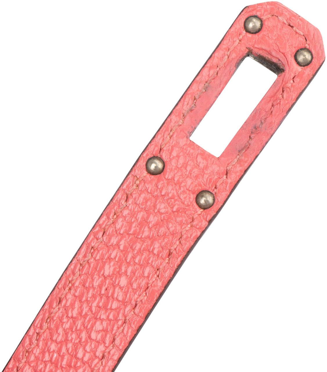 Hermès Hermès Pink Chevre Leather Kelly Wallet Rood