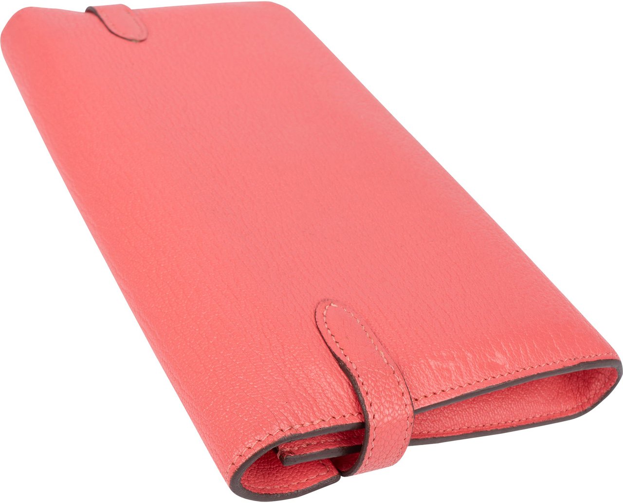Hermès Hermès Pink Chevre Leather Kelly Wallet Roze