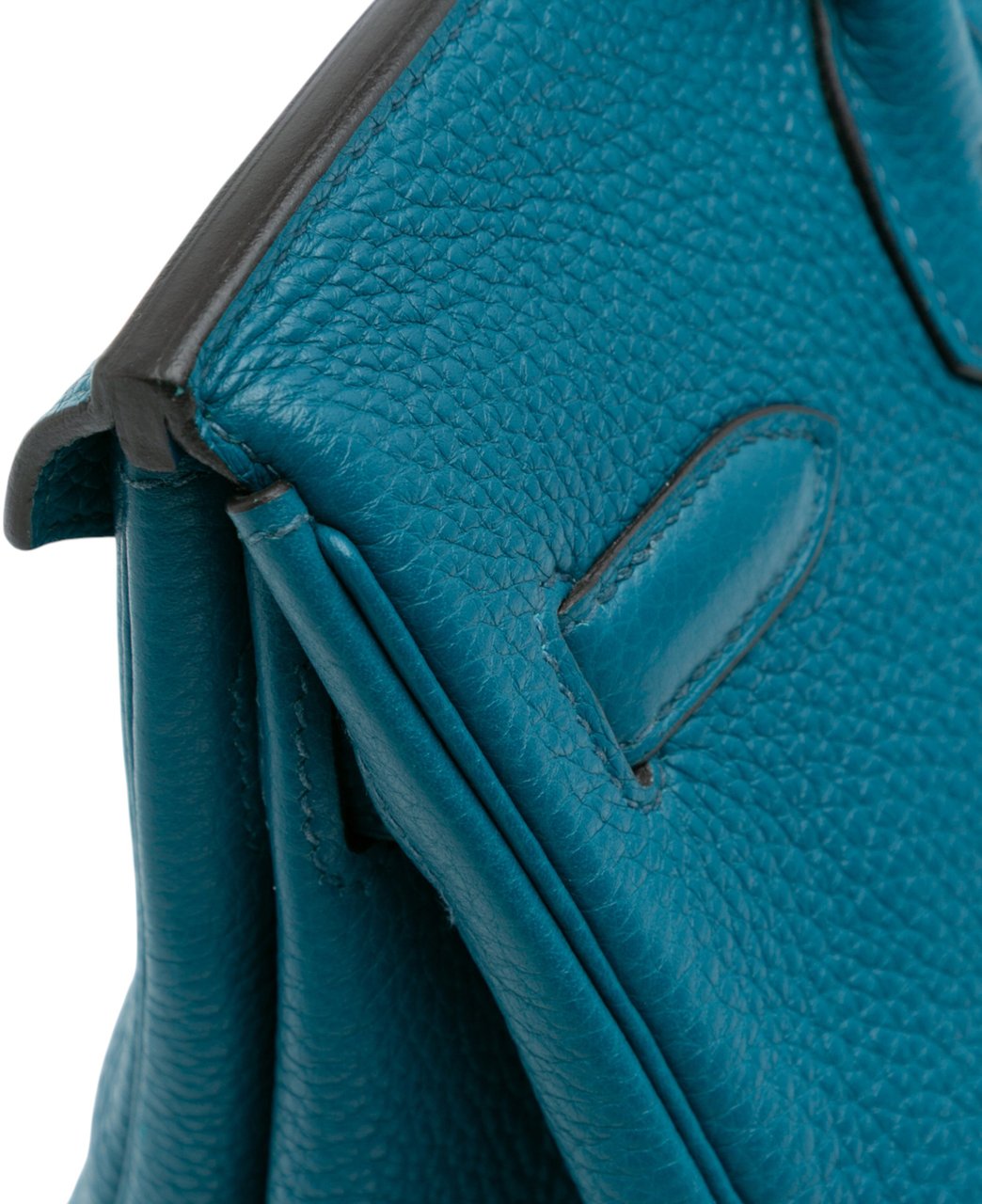 Hermès Togo Birkin Retourne 30 Blauw