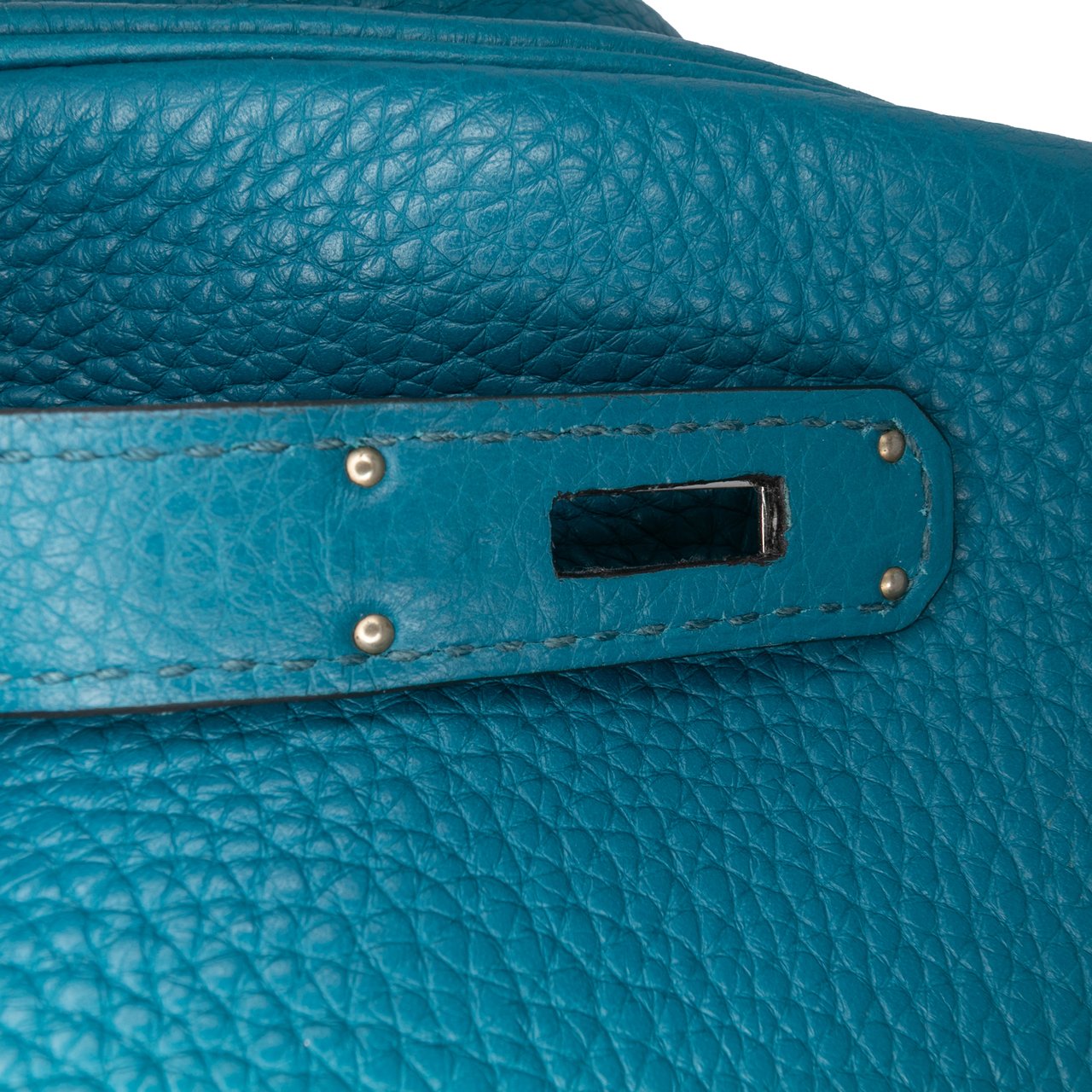 Hermès Togo Birkin Retourne 30 Blauw