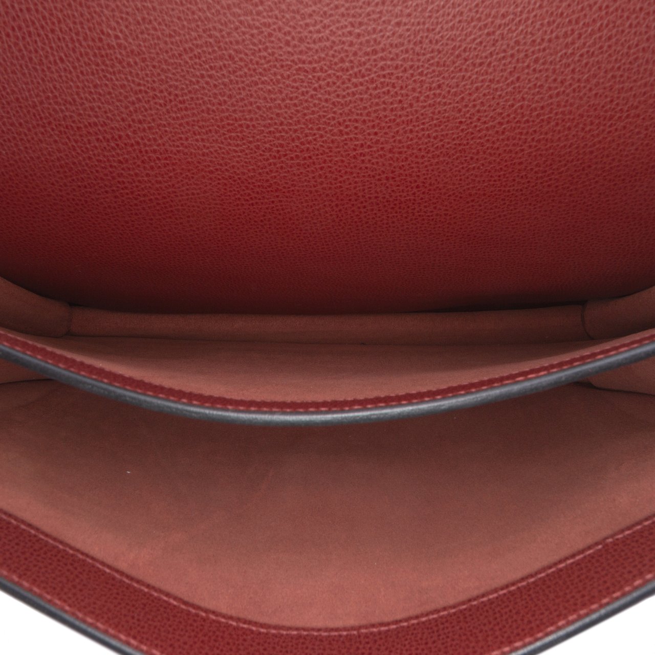 Hermès Togo Sac A Depeches 38 Rood