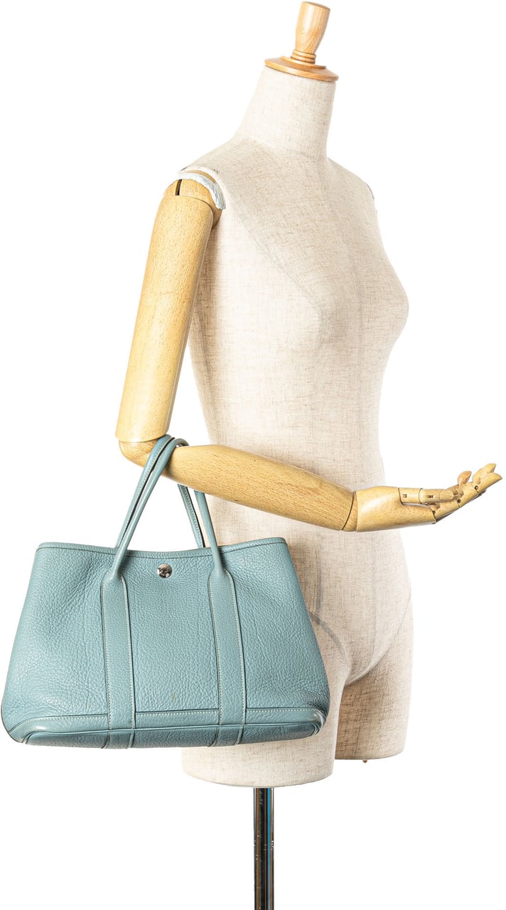 Hermès Negonda Garden Party 30 Blauw
