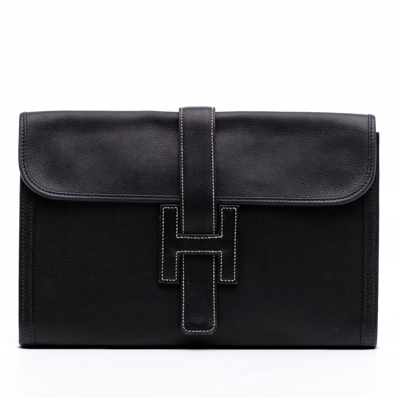Hermès Evergrain Jige PM Zwart