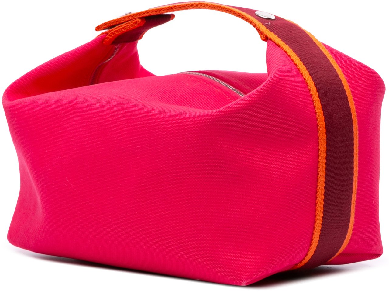Hermès Large Toile Bride A Brac Case Roze