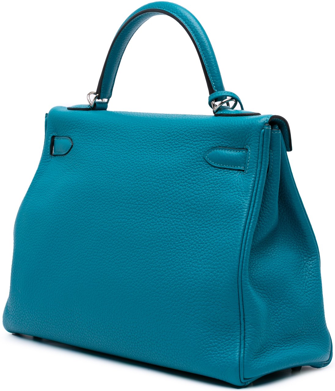 Hermès Togo Amazon Kelly II Retourne 32 Blauw