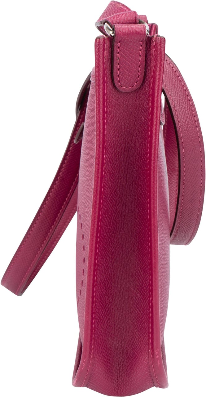 Hermès Pink Epsom Leather Evelyne 16 Crossbody Bag Rood