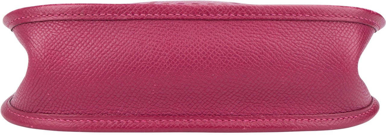 Hermès Pink Epsom Leather Evelyne 16 Crossbody Bag Rood