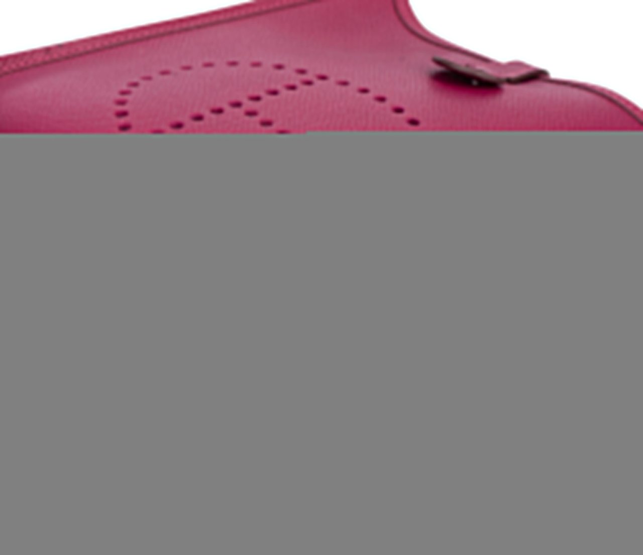 Hermès Pink Epsom Leather Evelyne 16 Crossbody Bag Rood