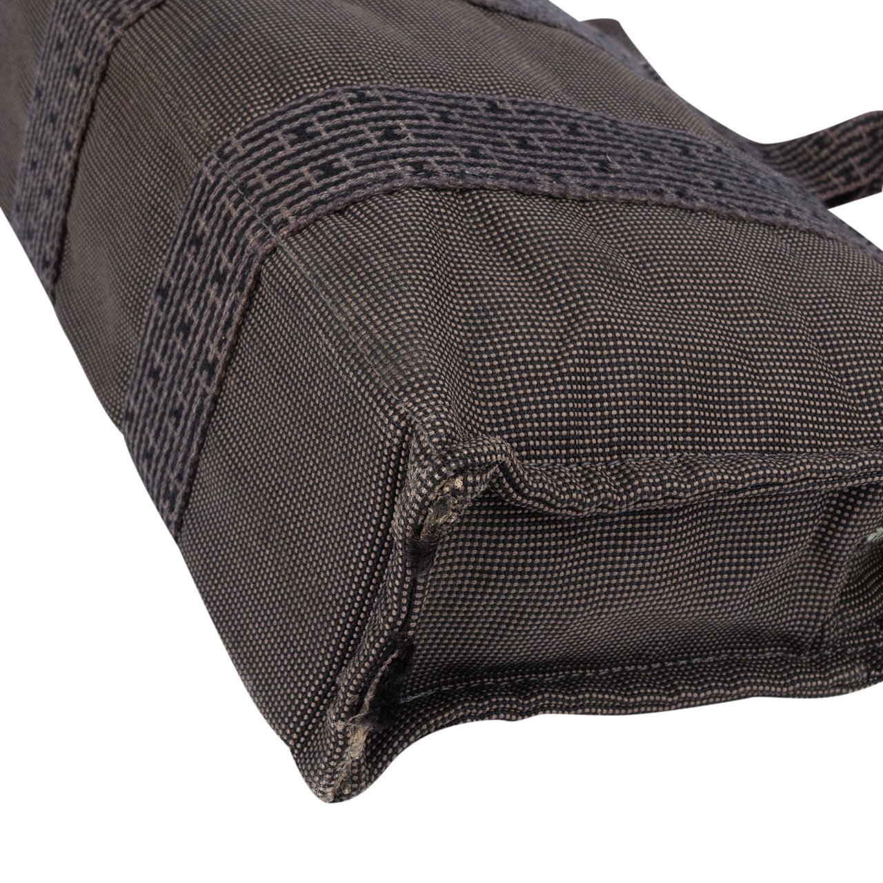 Hermès Hermès Classic Cotton Fourre Handbag Donkergrijs