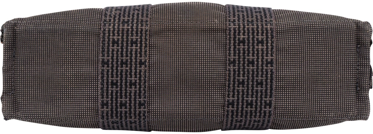 Hermès Hermès Classic Cotton Fourre Handbag Donkergrijs