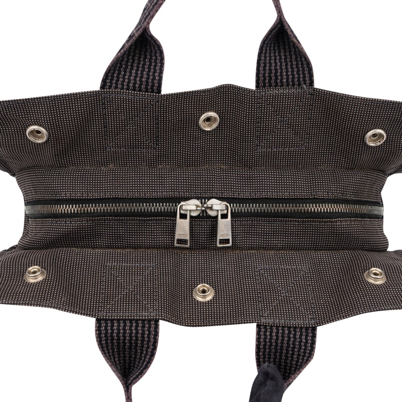 Hermès Hermès Classic Cotton Fourre Handbag Donkergrijs