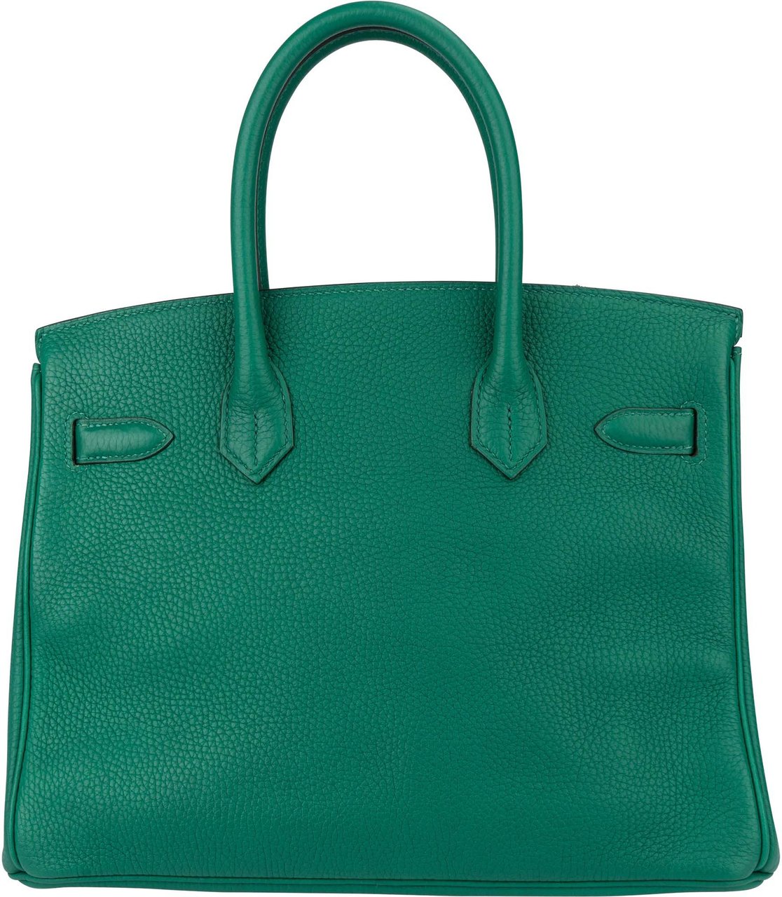 Hermès Hermès Vert Vertigo Verso Taurillon Clemence Leather Birkin 30 Handbag (2018) Groen